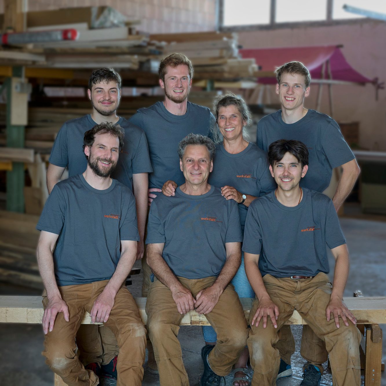 das Team der ökologischen werkstatt I Bild: Peter Hartung